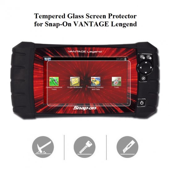 Tempered Glass Screen Protector for Snap-on VANTAGE Legend - Click Image to Close